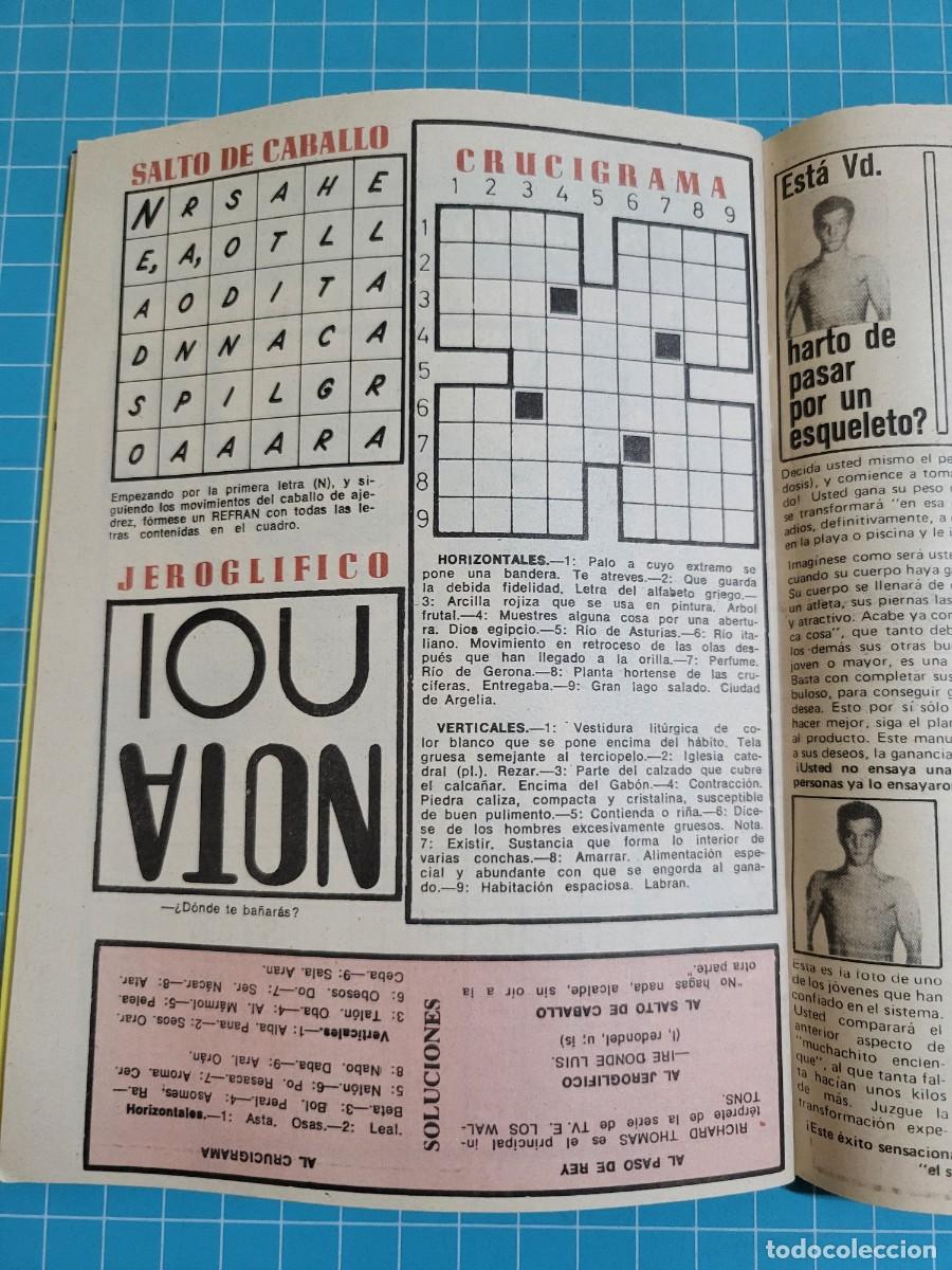 Coleccionismo de revista Teleprograma: Teleprograma. N.&ordm; 493. &rdquo;Curro Jim&eacute;nez&rdquo;, 1975. 4 bolsa 9, B.T. - Foto 4