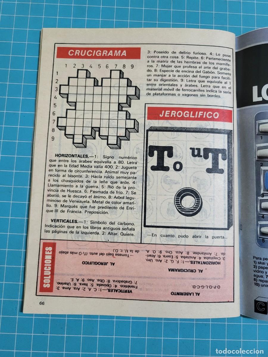 Coleccionismo de revista Teleprograma: Teleprograma. N.&ordm; 1.021. David, el Gnomo, 1985. 4 bolsa 9, B.T. - Foto 4