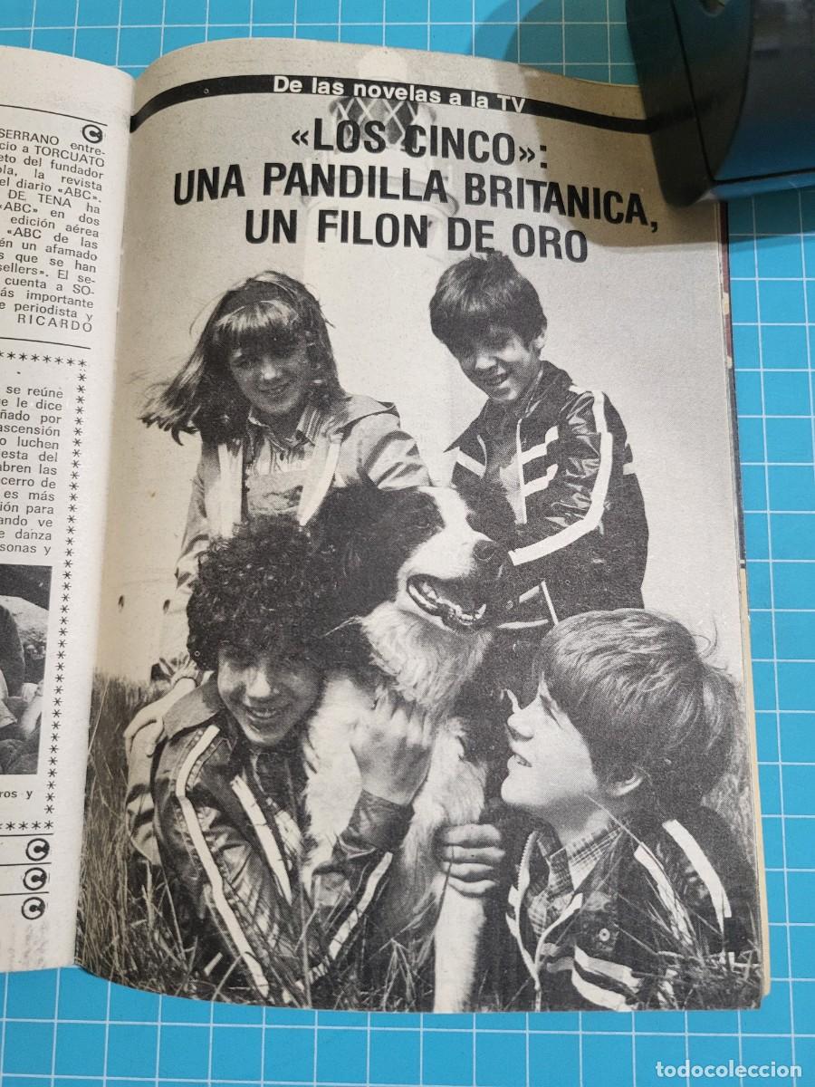 Coleccionismo de revista Teleprograma: Teleprograma. N.&ordm; 683. &rdquo;Los cinco&rdquo; de los viernes, 1979. 4 bolsa 10, B.T. - Foto 3