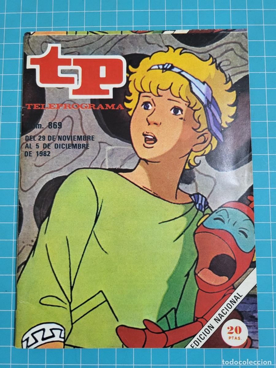 Coleccionismo de revista Teleprograma: Teleprograma. N.&ordm; 869. Ulises-31, 1982. 4 bolsa 10, B.T.