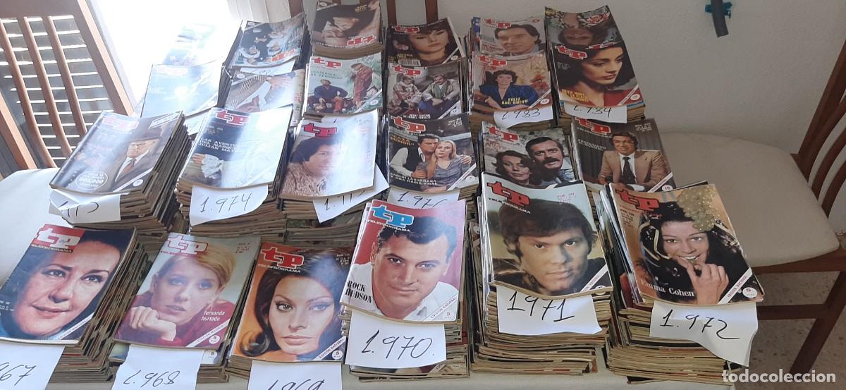 Coleccionismo de revista Teleprograma: LOTE DE 579 TELEPROGRAMAS.A&Ntilde;OS 1967 AL 1990.