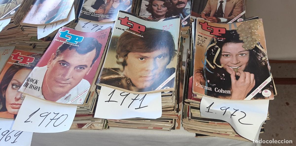 Coleccionismo de revista Teleprograma: LOTE DE 579 TELEPROGRAMAS.A&Ntilde;OS 1967 AL 1990. - Foto 2