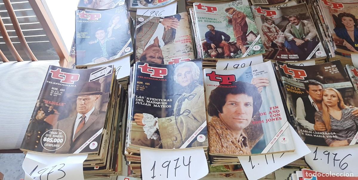 Coleccionismo de revista Teleprograma: LOTE DE 579 TELEPROGRAMAS.A&Ntilde;OS 1967 AL 1990. - Foto 5