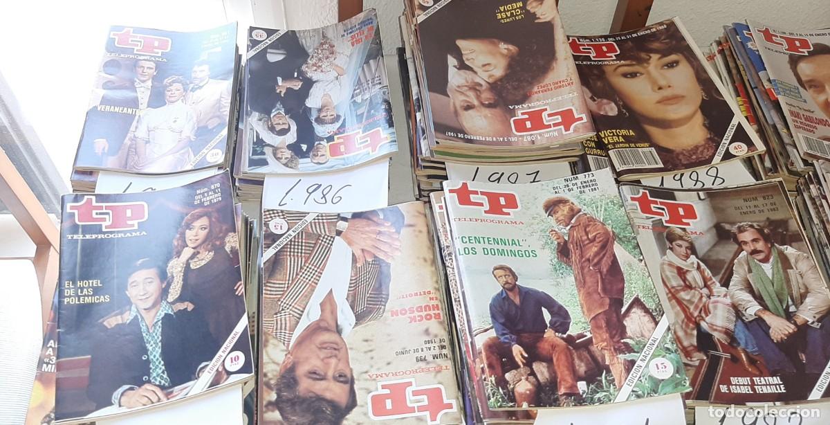 Coleccionismo de revista Teleprograma: LOTE DE 579 TELEPROGRAMAS.A&Ntilde;OS 1967 AL 1990. - Foto 7