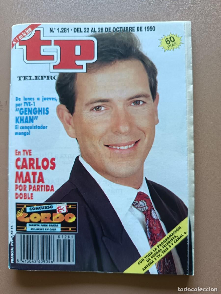Coleccionismo de revista Teleprograma: TP- N&Uacute;MERO 1281 - 1990
