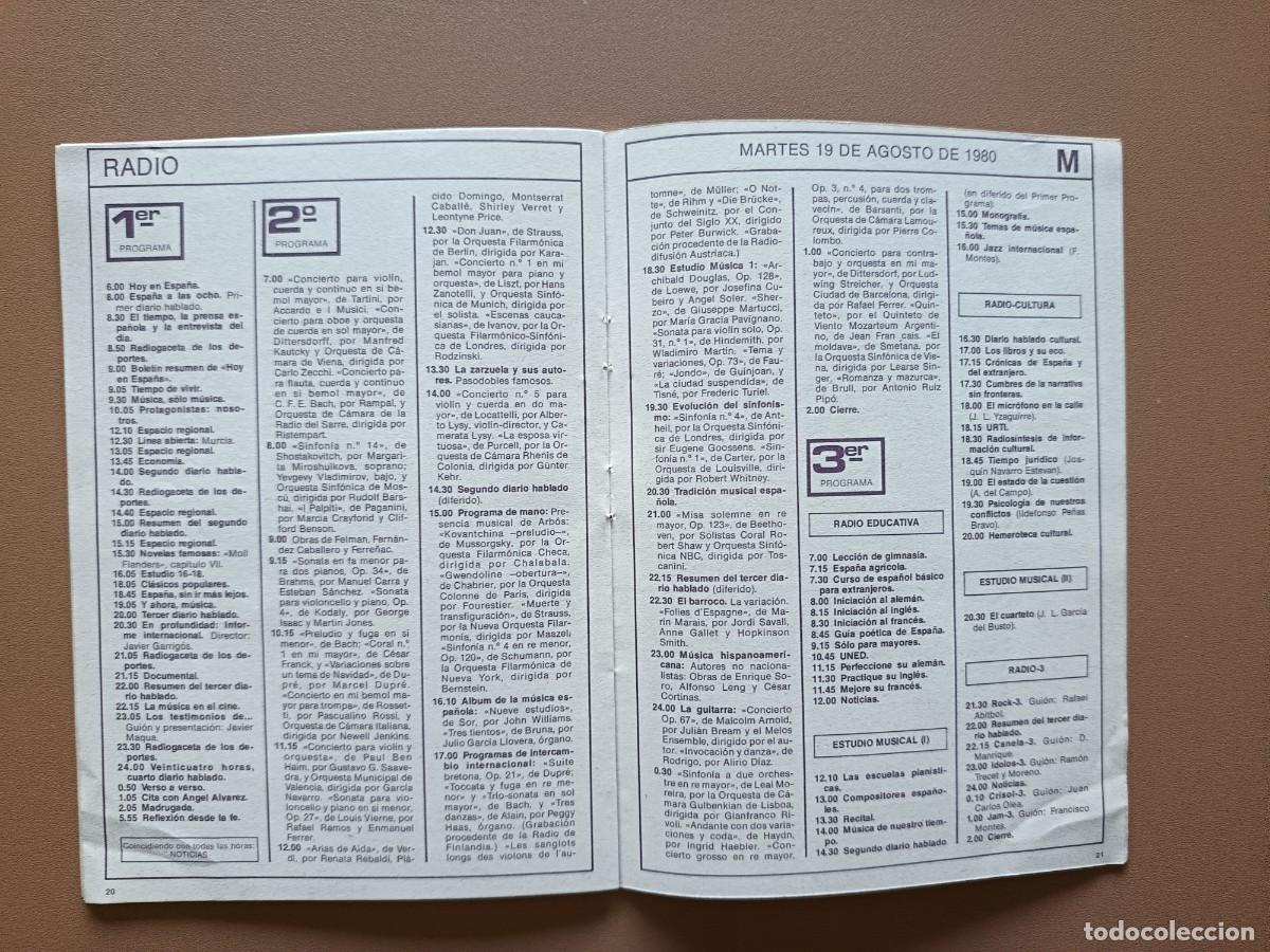Coleccionismo de revista Teleprograma: TELERADIO - 1182- 1980 - Foto 4