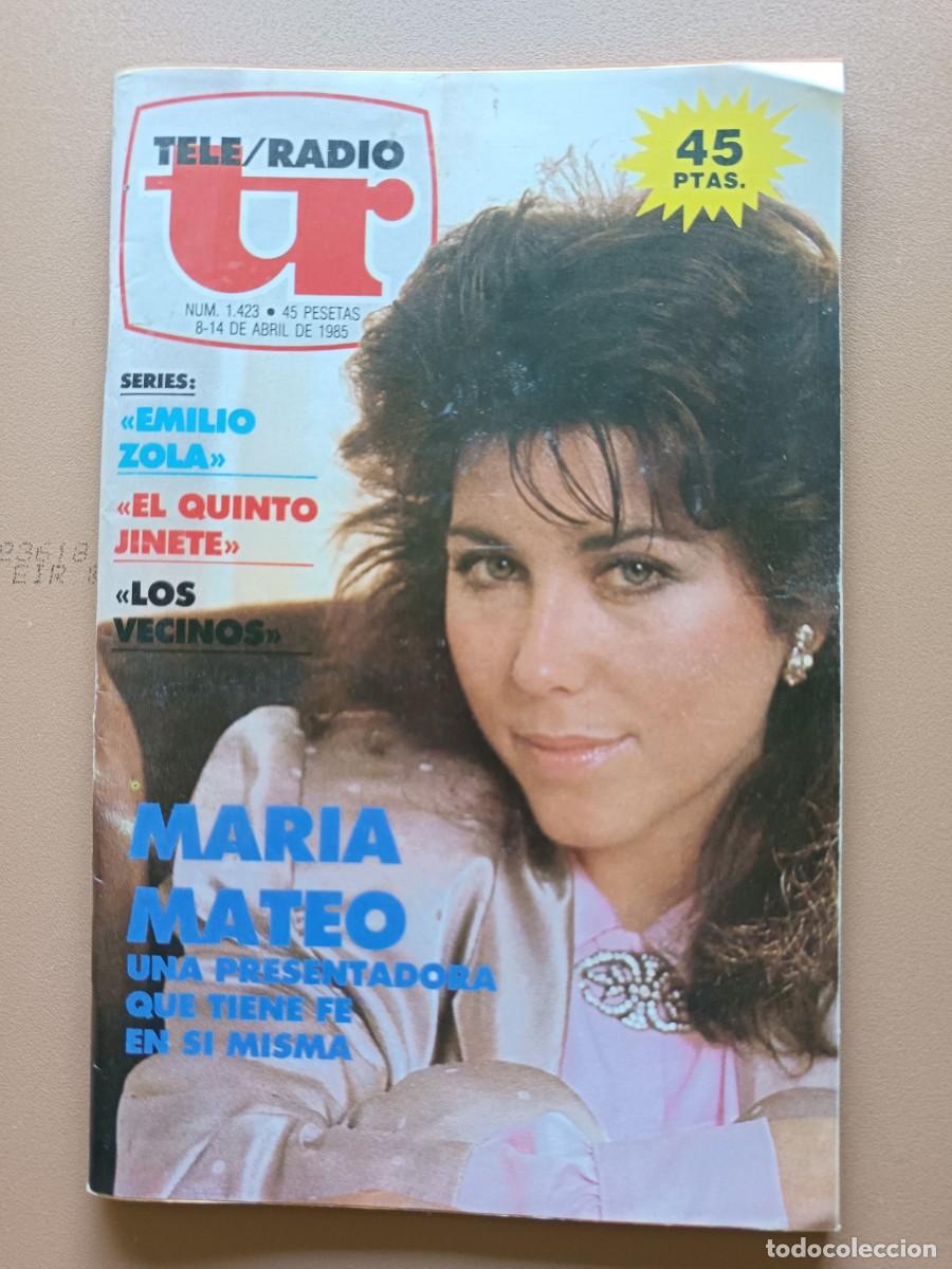 Coleccionismo de revista Teleprograma: TELERADIO - 1423- 1985
