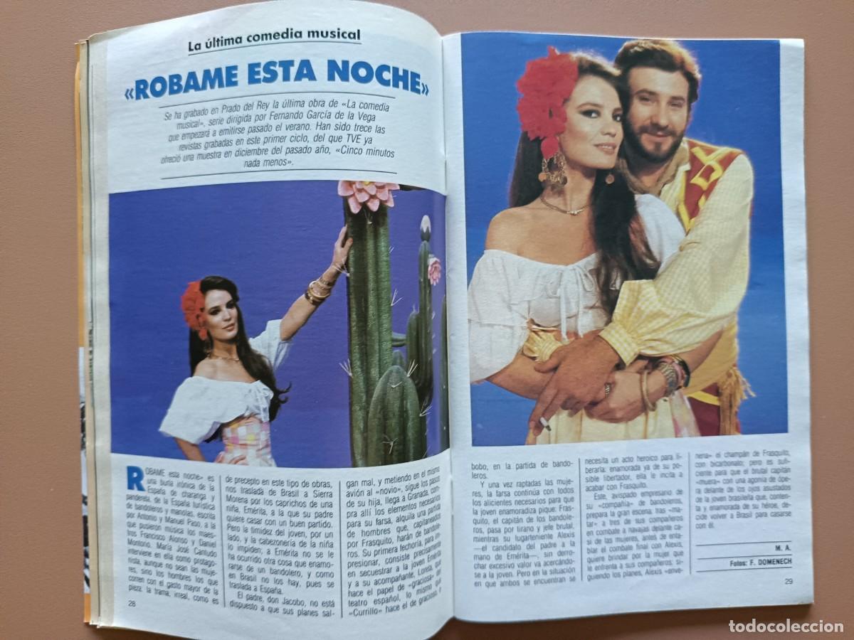 Coleccionismo de revista Teleprograma: TELERADIO - 1423- 1985 - Foto 8
