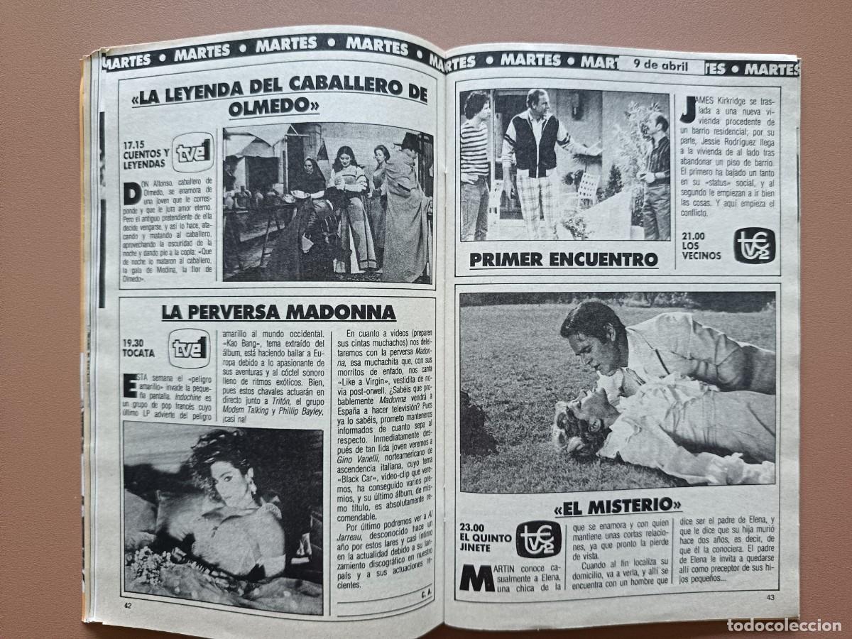 Coleccionismo de revista Teleprograma: TELERADIO - 1423- 1985 - Foto 10