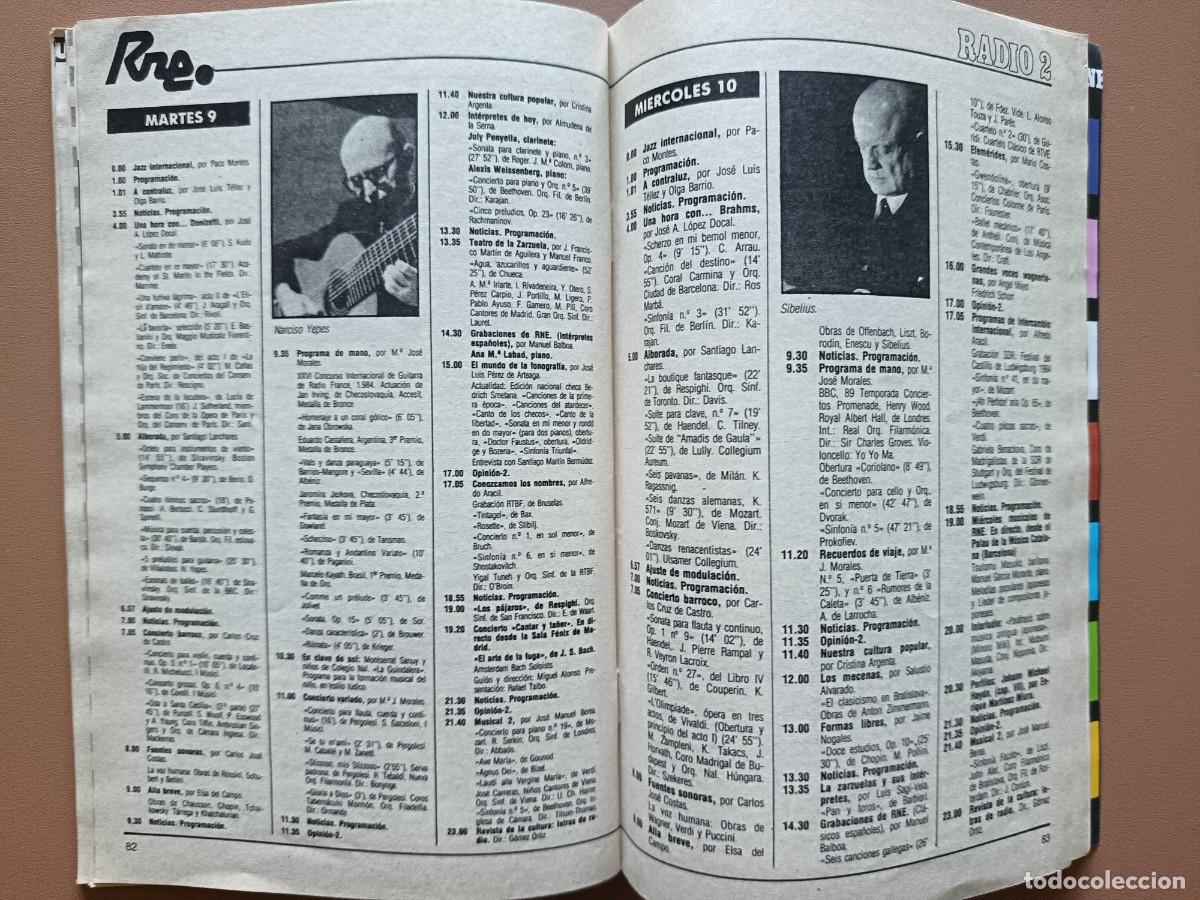 Coleccionismo de revista Teleprograma: TELERADIO - 1423- 1985 - Foto 13