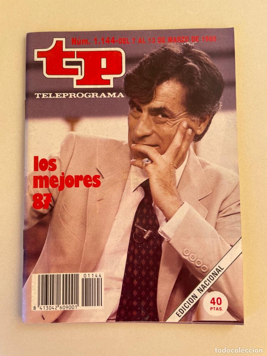 Coleccionismo de revista Teleprograma: TP TELEPROGRAMA N&ordm; 1144 MARZO 1988 *MEJORES 87. HERMIDA*