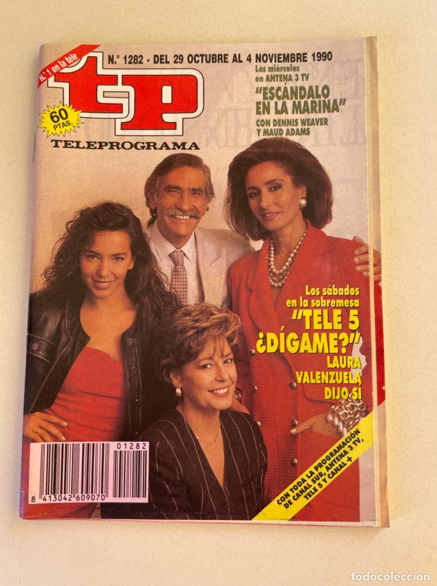 Coleccionismo de revista Teleprograma: TP TELEPROGRAMA N&ordm; 1282 NOVIEMBRE 1990 *TELE 5 D&Iacute;GAME?*