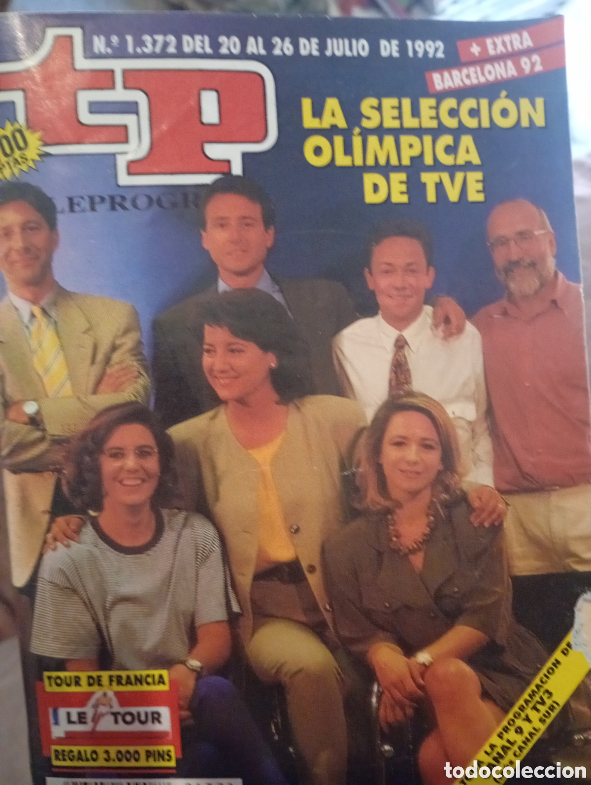 Coleccionismo de revista Teleprograma: Teleprograma 1372 Julio 1992