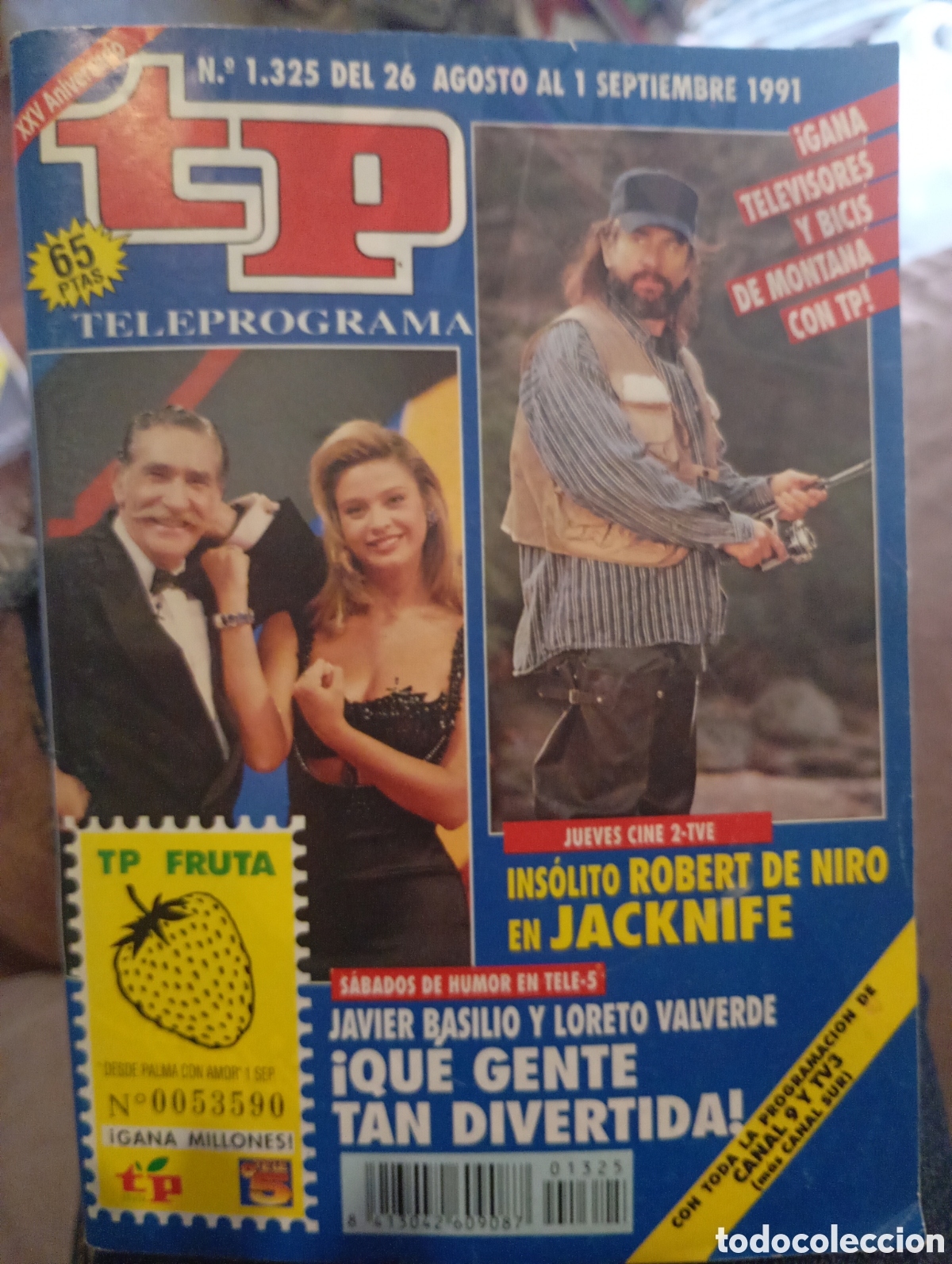 Coleccionismo de revista Teleprograma: Teleprograma 1325 Septiembre 1991