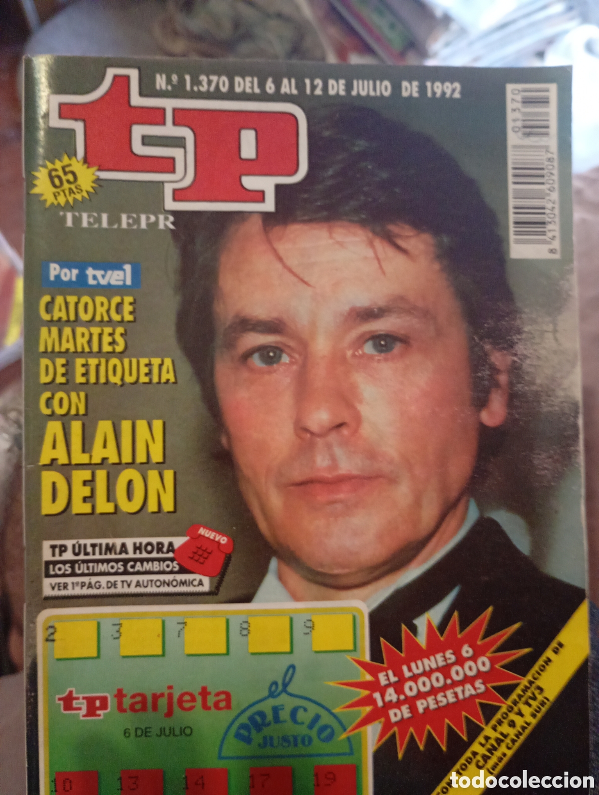 Coleccionismo de revista Teleprograma: Teleprograma 1372 Julio 1992