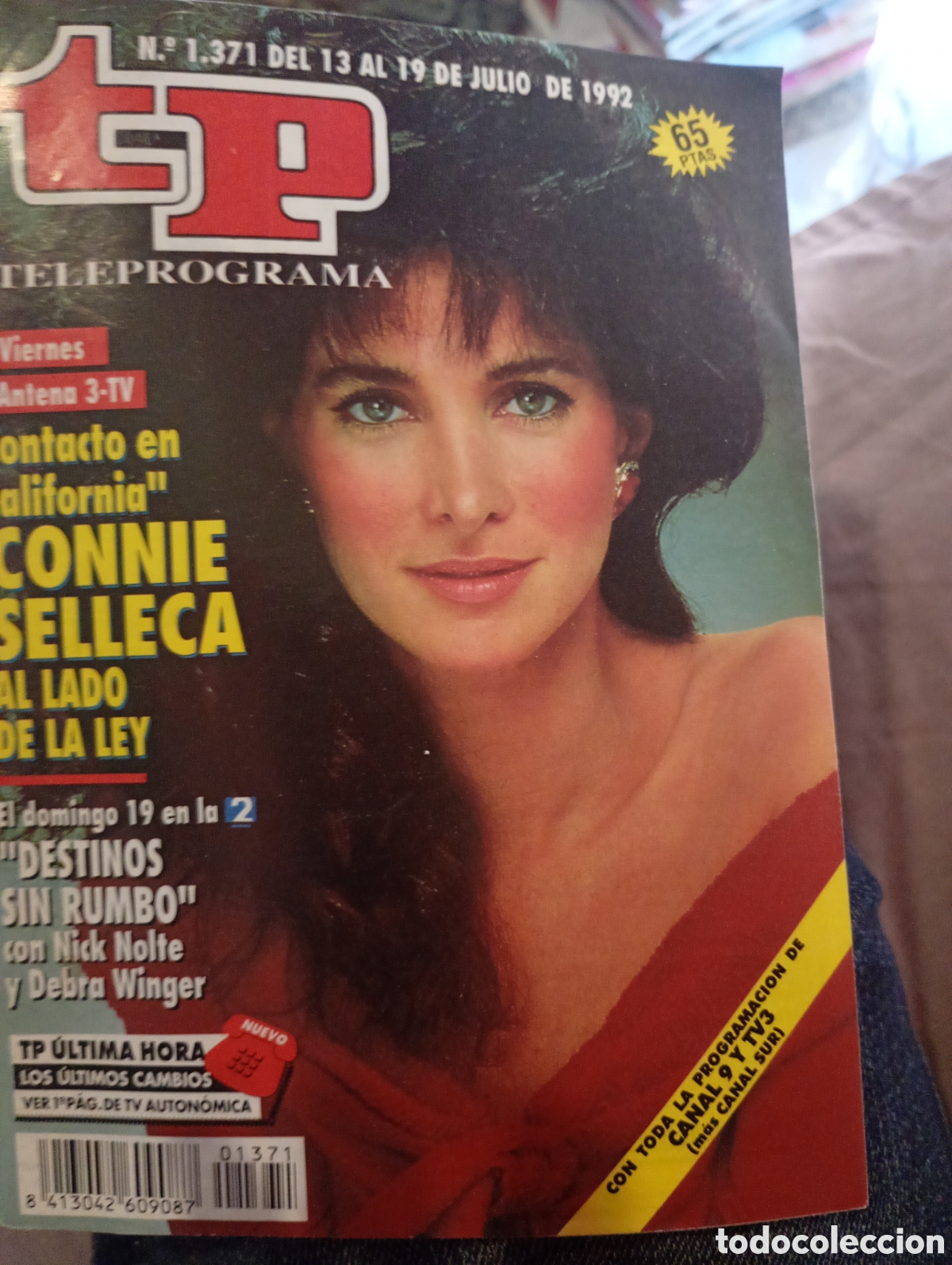 Coleccionismo de revista Teleprograma: Teleprograma 1371 Julio 1992