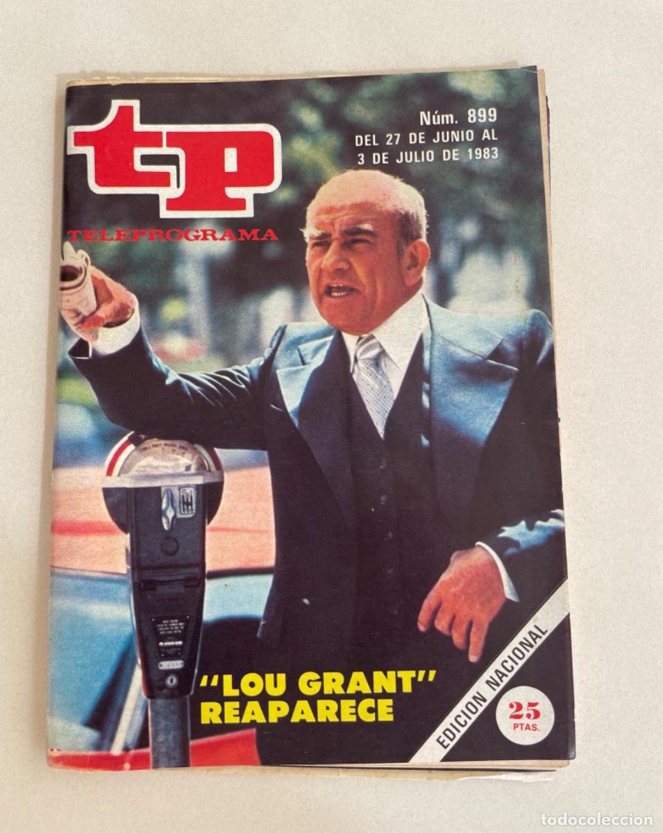 Coleccionismo de revista Teleprograma: TP TELEPROGRAMA N&ordm; 899 JULIO 1983 *LOU GRANT* - Foto 1