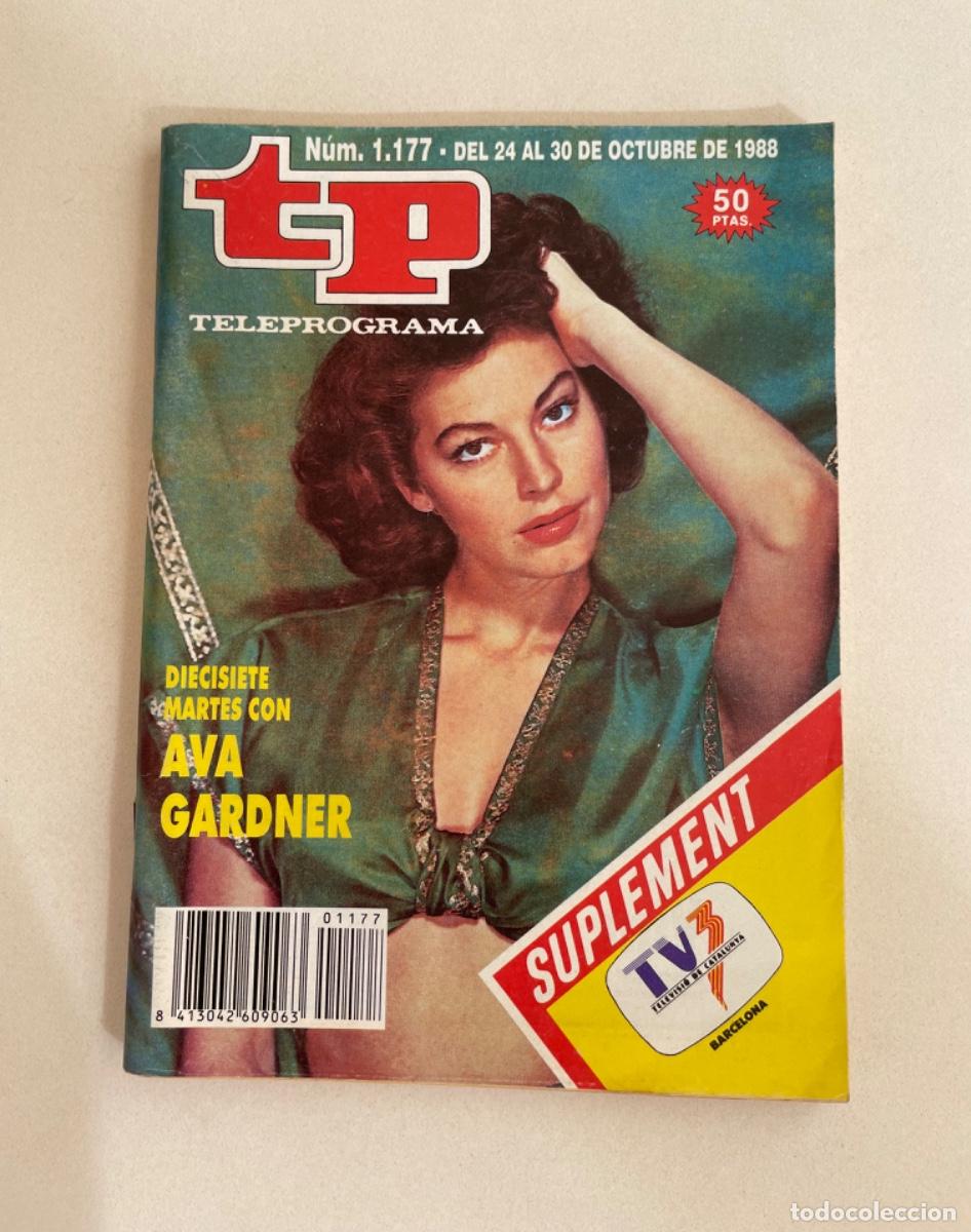 Coleccionismo de revista Teleprograma: TP TELEPROGRAMA N&ordm; 1177 OCTUBRE 1988 *AVA GARDNER*