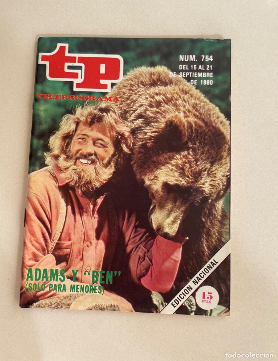 Coleccionismo de revista Teleprograma: TP TELEPROGRAMA N&ordm; 754 SEPTIEMBRE 1980 *ADAMS Y BEN*
