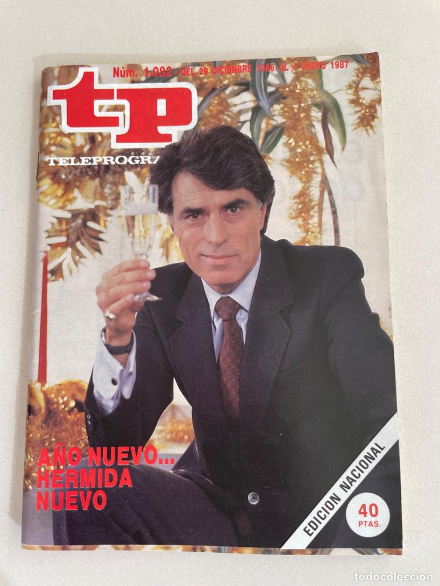 Coleccionismo de revista Teleprograma: TP TELEPROGRAMA N&ordm; 1082 DICIEMBRE 1986 *HERMIDA*