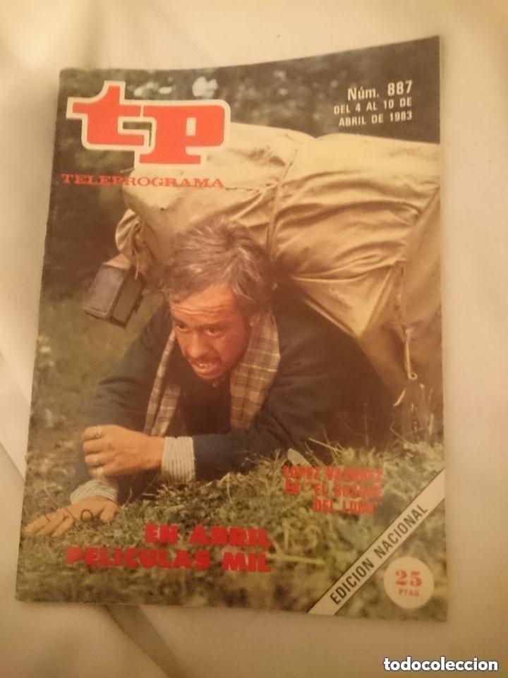 Collectionnisme de Magazine Teleprograma: TP TELEPROGRAMA N 887 - 4 AL 10 ABRIL 1983 -ABRIL PELICULAS MIL -EL BOSQUE DEL LOBO -leer detalles