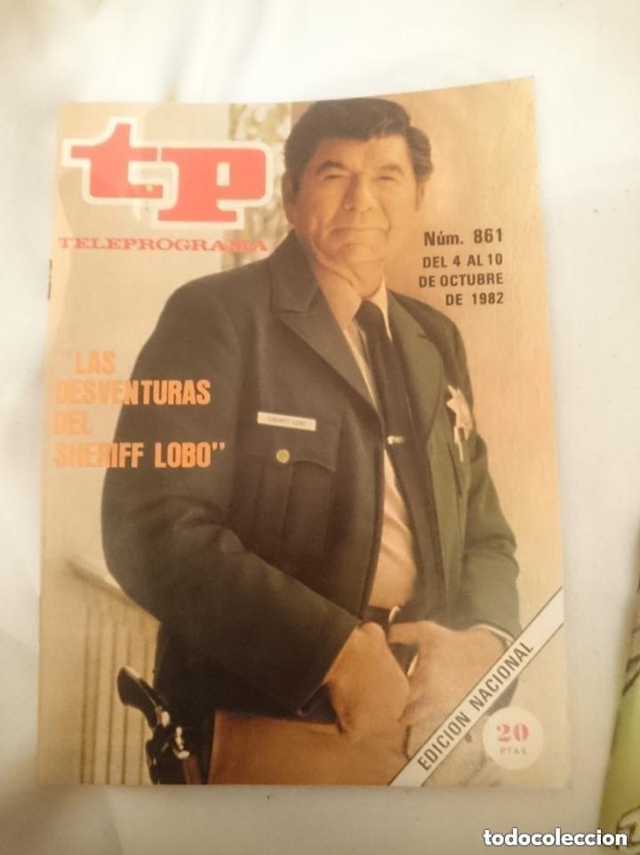 Sammeln von Zeitschriften Teleprograma: TP - TELEPROGRAMA N 861 -DEL 4 AL 10 OCTUBRE 1982 - LAS DESVENTURAS DEL SHERIFF LOBO