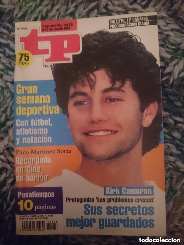 Collectionnisme de Magazine Teleprograma: TP TELEPROGRAMA N 1638 DEL 23 AL 29 AGOSTO 1997 - KIRK CAMERON DE LOS PROBLEMAS CRECEN