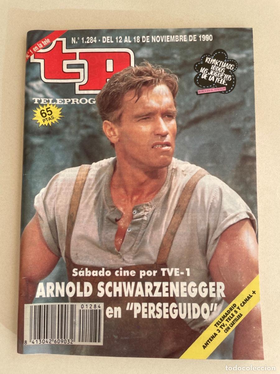 Coleccionismo de revista Teleprograma: TP TELEPROGRAMA N&ordm; 1284 NOVIEMBRE 1990 *ARNOLD SCHARZANEGGER*
