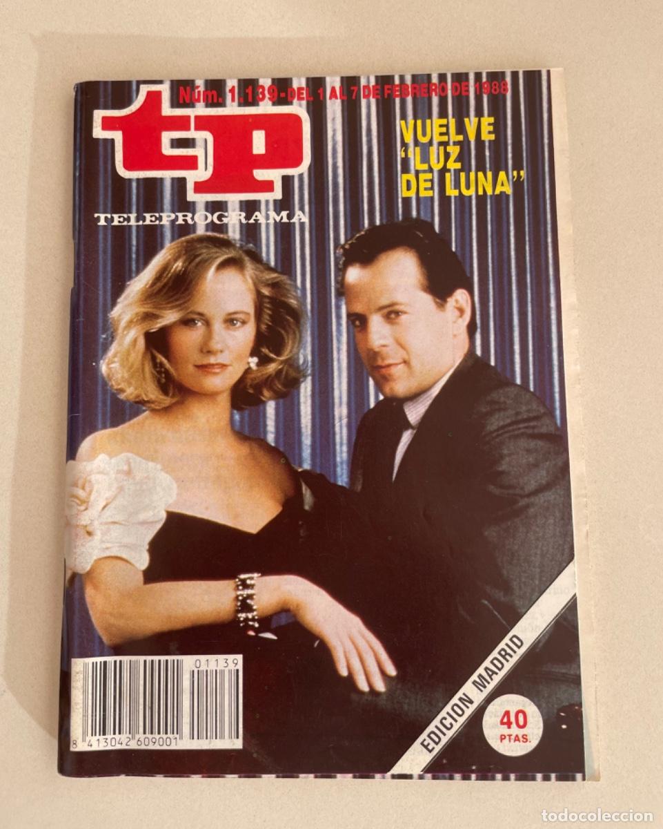 Coleccionismo de revista Teleprograma: TP TELEPROGRAMA N&ordm; 1189 FEBRERO 1988 *LUZ DE LUNA. BRUCE WILLIS*