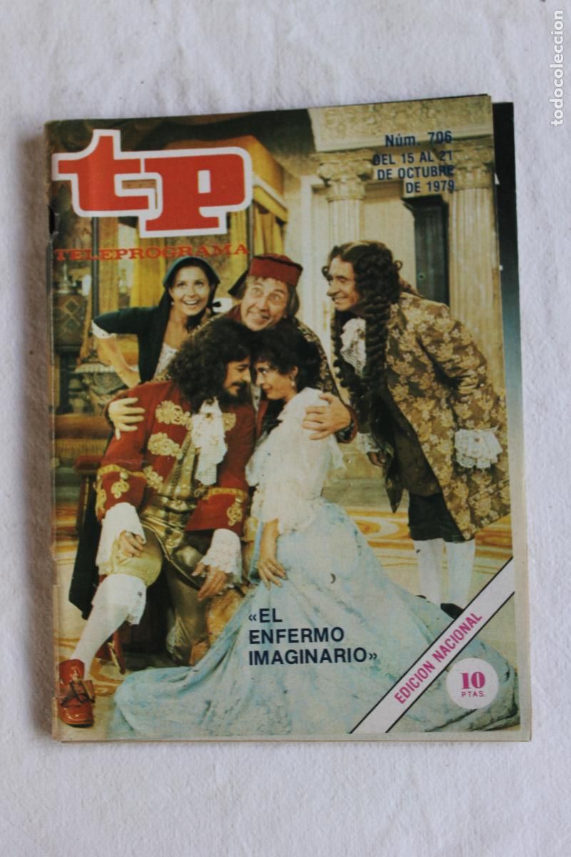 Collection Magazine Teleprograma: TELEPROGRAMA N&ordm; 706 1979 EL ENFERMO IMAGINARIO