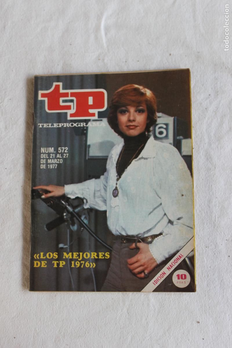 Coleccionismo de revista Teleprograma: TELEPROGRAMA N&ordm; 572 1977 LOS MEJORES DE TP 1976 - Foto 1