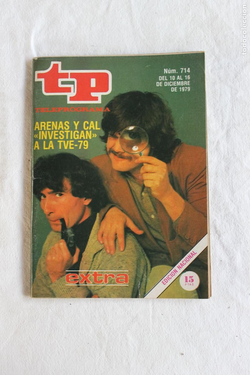Coleccionismo de revista Teleprograma: TELEPROGRAMA N&ordm; 714 1979 ARENAS Y CAL