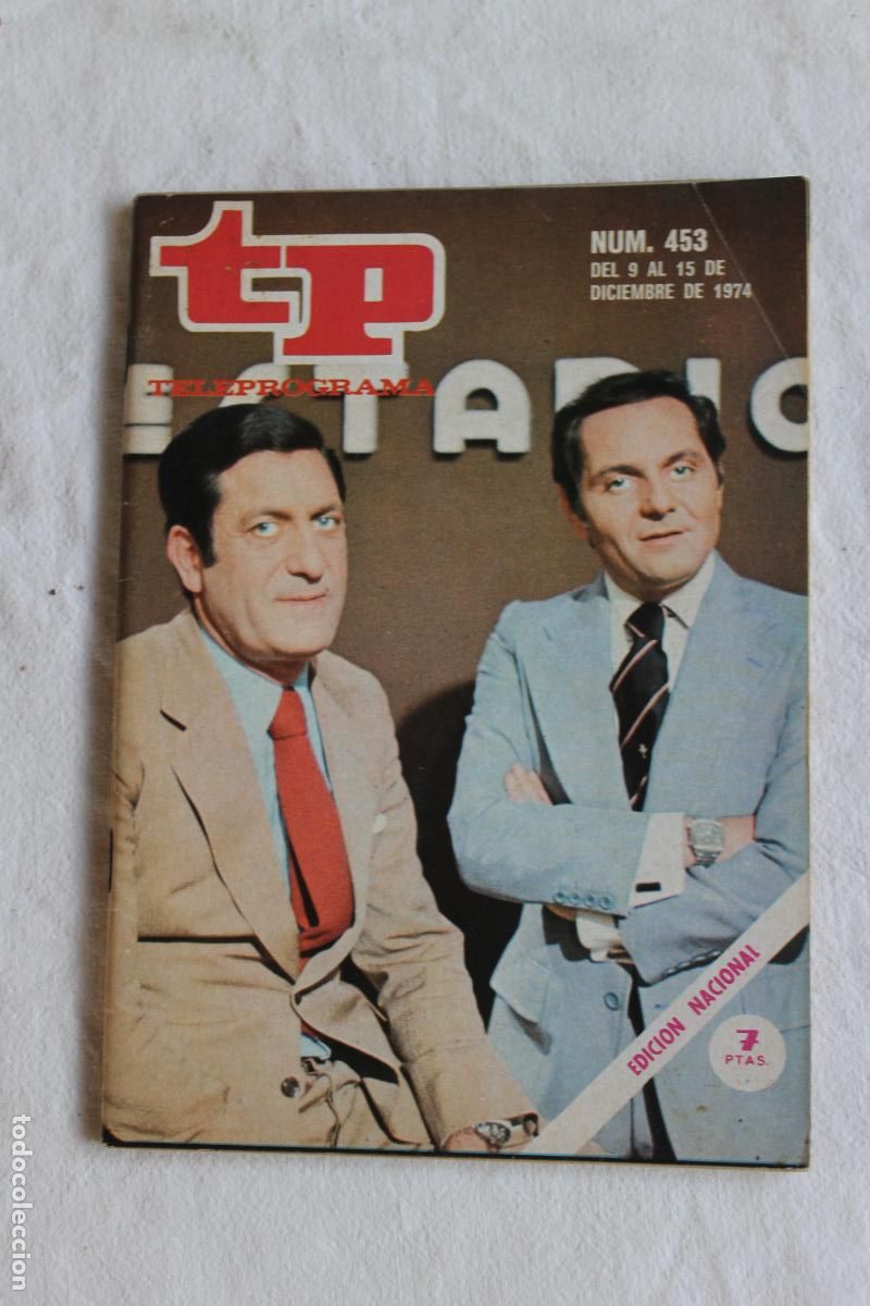 Coleccionismo de revista Teleprograma: TELEPROGRAMA N&ordm; 453 1974 - Foto 1