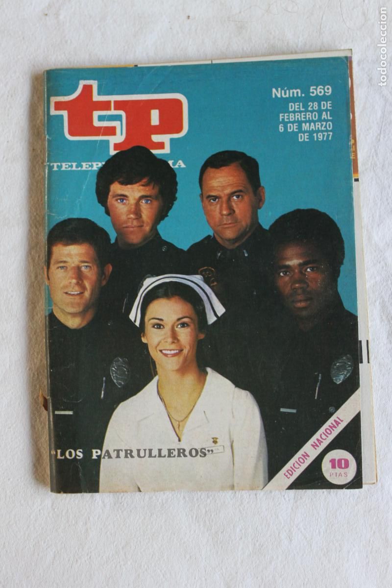 Coleccionismo de revista Teleprograma: TELEPROGRAMA N&ordm; 569 1977 LOS PATRULLEROS