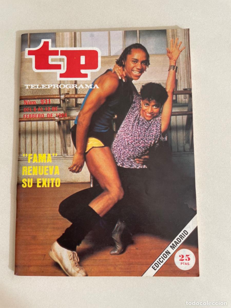 Collezionismo di Rivista Teleprograma: TP TELEPROGRAMA N&ordm; 931 FEBRERO 1984 *FAMA*