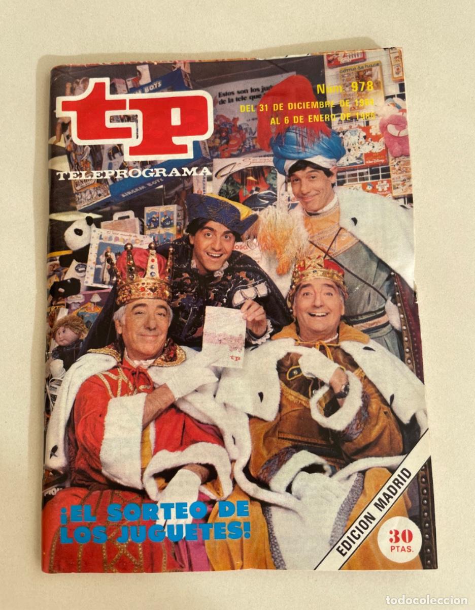 Coleccionismo de revista Teleprograma: TP TELEPROGRAMA N&ordm; 978 ENERO 1985 *LOS PAYASOS DE LA TELE. MILIKI, GABI, FOFITO*