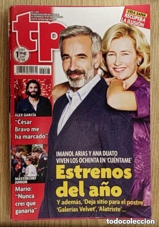 Coleccionismo de revista Teleprograma: TP TELEPROGRAMA N 2493 - DEL 13 AL 19 ENERO 2014 - IMANOL ARIAS - ANA DUATO - CUENTAME - GALERIA