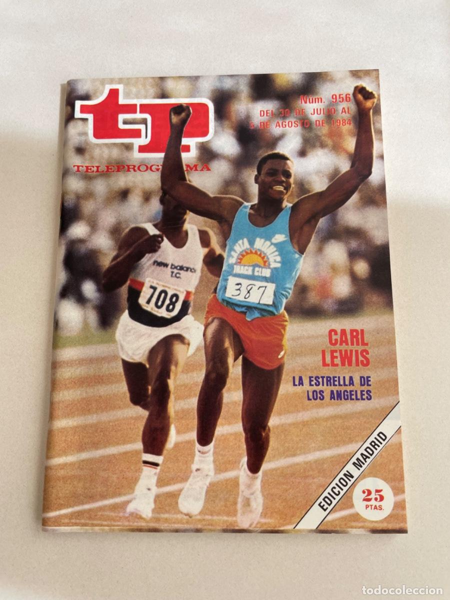 Coleccionismo de revista Teleprograma: TP TELEPROGRAMA N&ordm; 956 AGOSTO 1984 *CARL LEWIS* - Foto 1