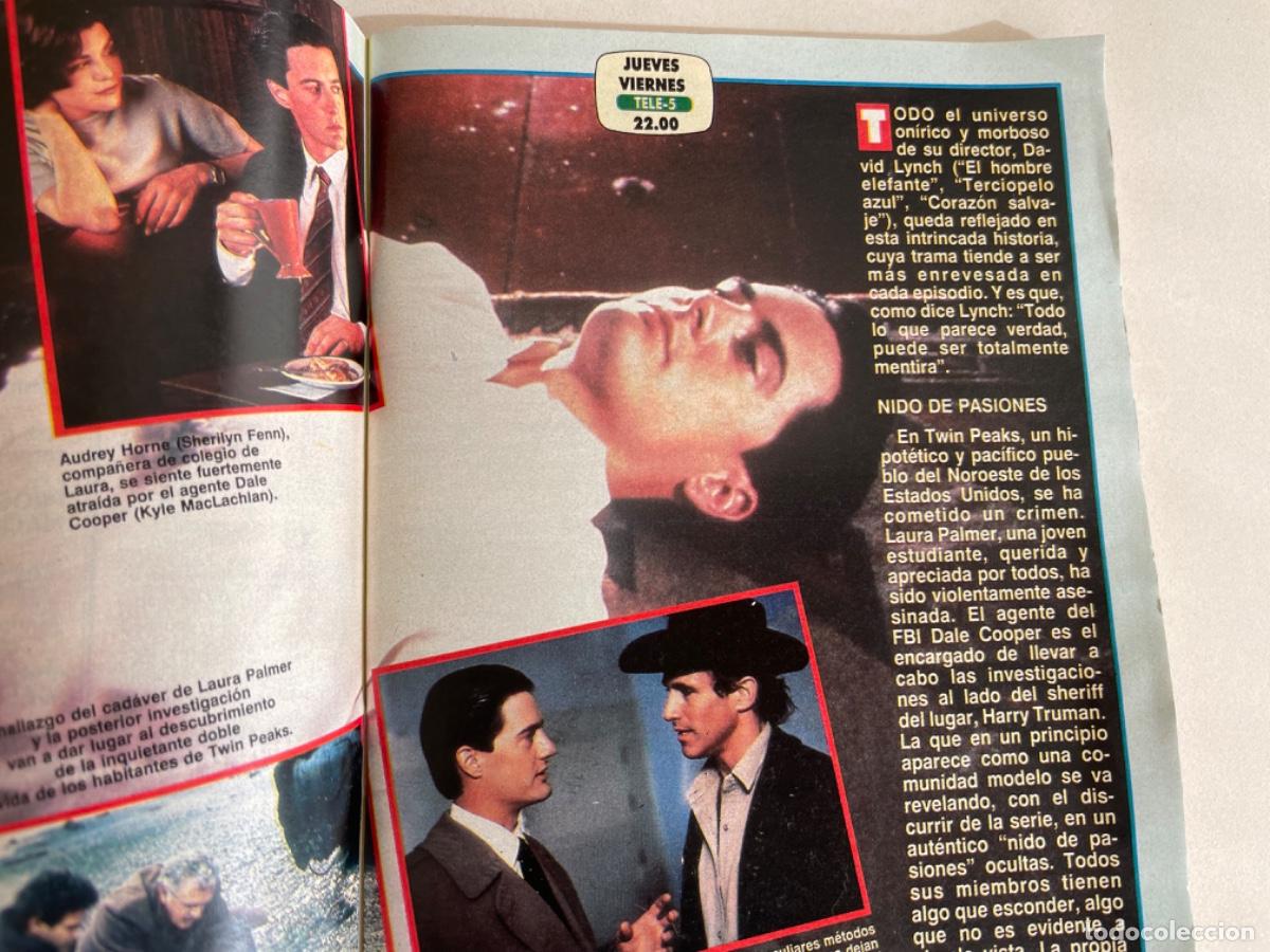 Coleccionismo de revista Teleprograma: TP TELEPROGRAMA N&ordm; 1300 MARZO 1991 *TWIN PEAKS* - Foto 3