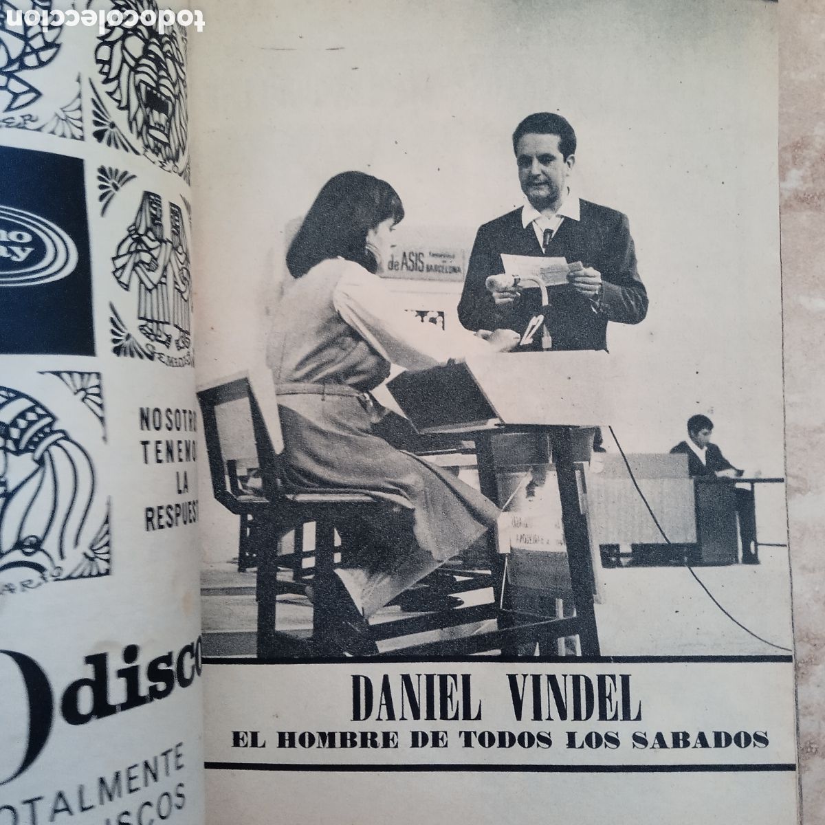 Coleccionismo de revista Teleprograma: TP teleprograma 92 Daniel Vindel - Foto 2