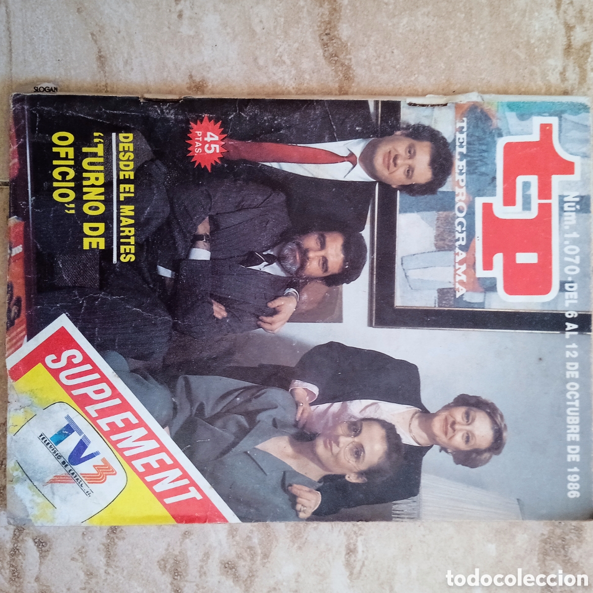 Coleccionismo de revista Teleprograma: TP teleprograma 1070 Suplement TV3