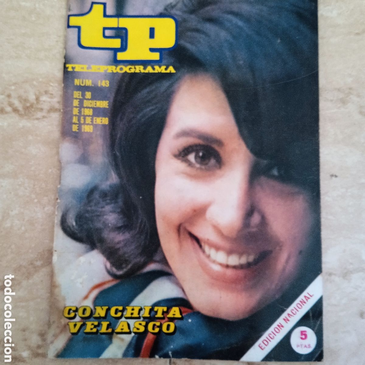 Collectionnisme de Magazine Teleprograma: TP teleprograma 143 Conchita Velasco