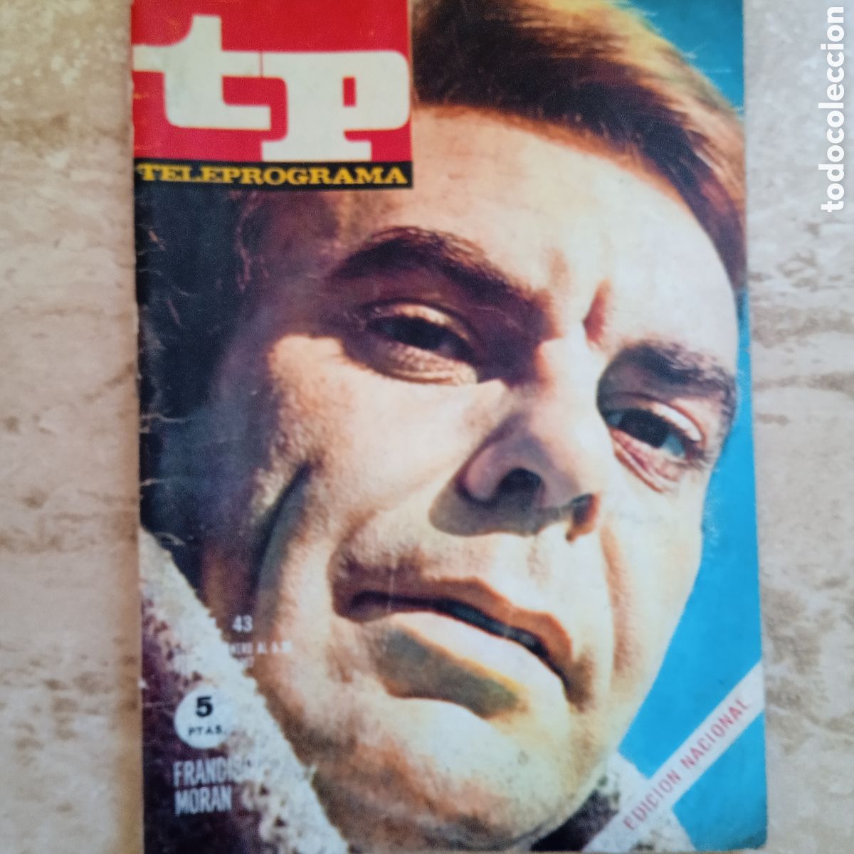 Coleccionismo de revista Teleprograma: TP n&uacute;mero 43 solo portada - Foto 1