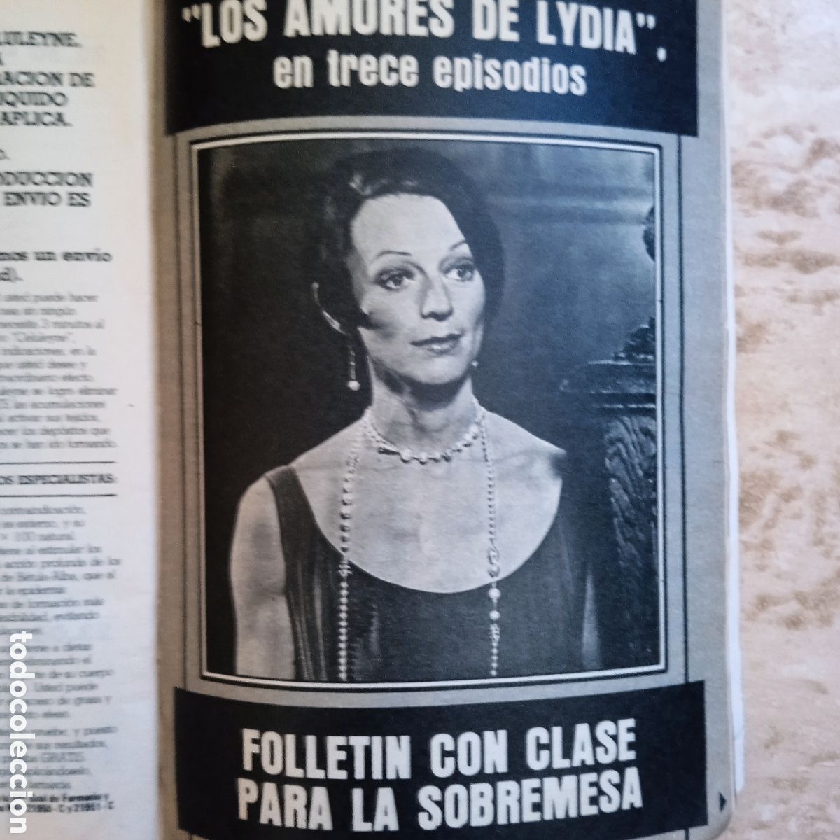 Coleccionismo de revista Teleprograma: TP teleprograma n&deg; 914 octubre 1983 Los Amores de Lidia - Foto 2