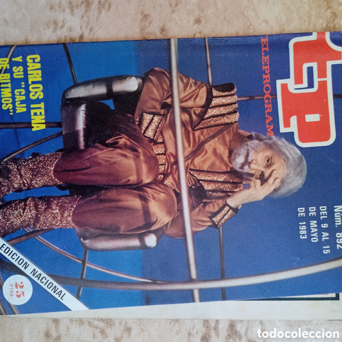 Coleccionismo de revista Teleprograma: TP teleprograma n&uacute;mero 892 mayo 1983