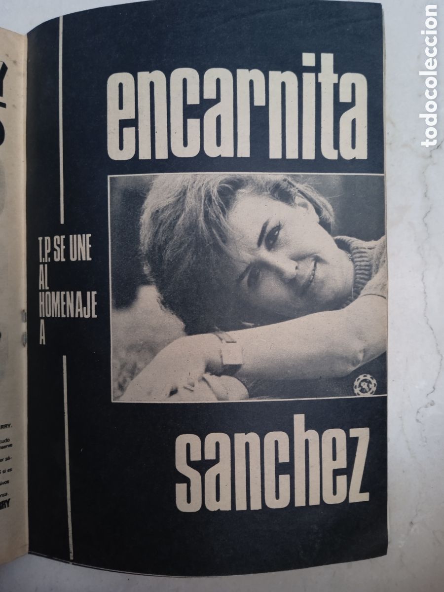 Coleccionismo de revista Teleprograma: TP Teleprograma n&deg; 111 Encarna S&aacute;nchez adi&oacute;s a Jos&eacute; Luis Ozores - Foto 2