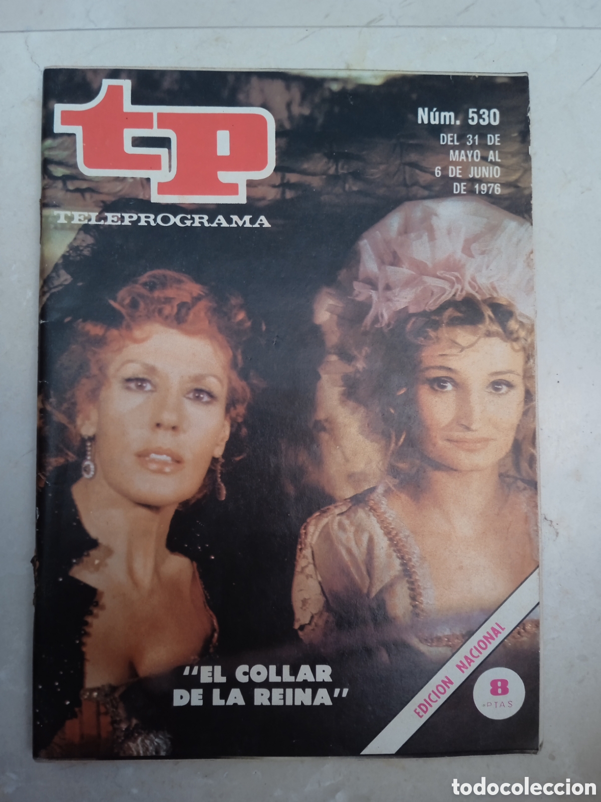 Coleccionismo de revista Teleprograma: TP Teleprograma n&deg; 530 El collar de la reina Charo Soriano Jos&eacute; Luis Olaizola
