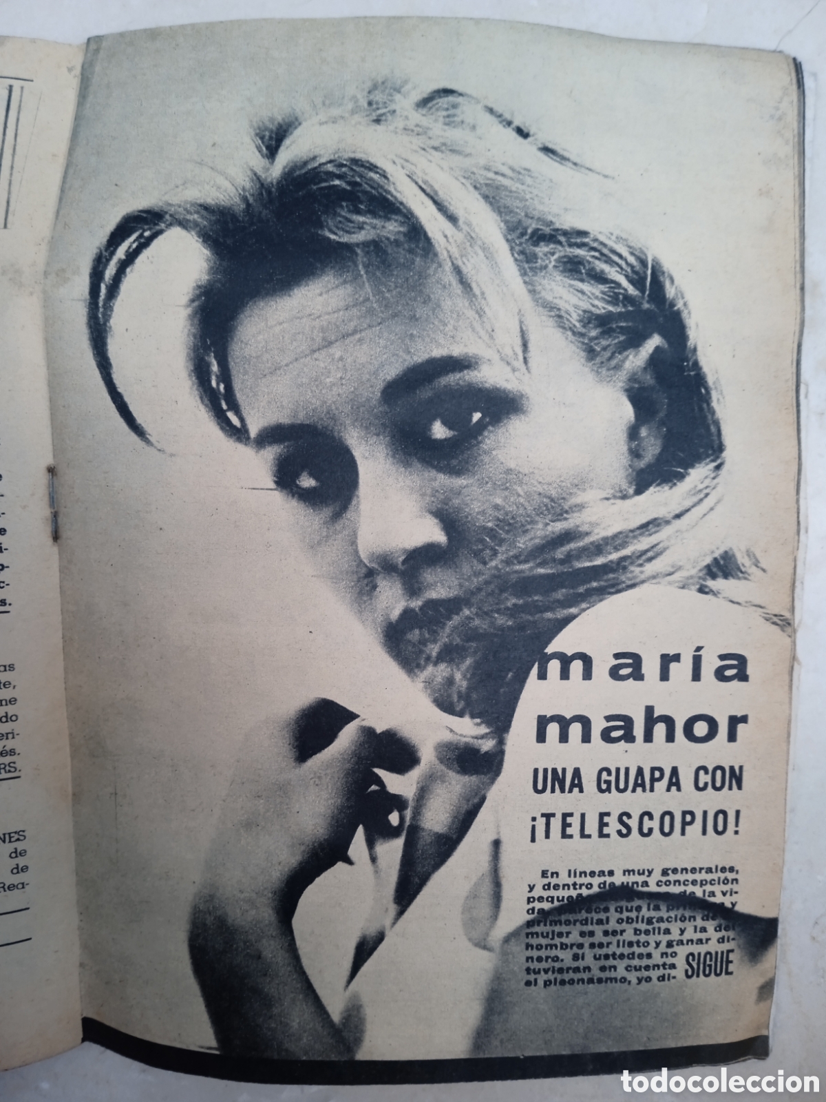 Coleccionismo de revista Teleprograma: TP Teleprograma n&deg; 63 Mar&iacute;a Mahor Gloria C&aacute;mara - Foto 2