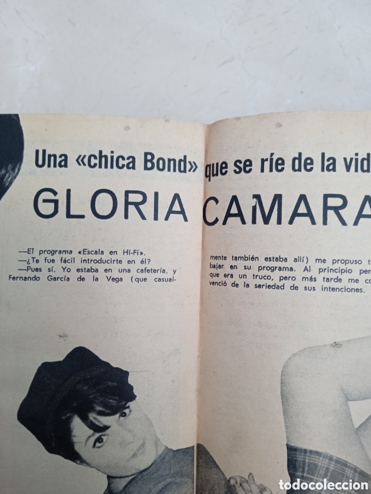 Coleccionismo de revista Teleprograma: TP Teleprograma n&deg; 63 Mar&iacute;a Mahor Gloria C&aacute;mara - Foto 3