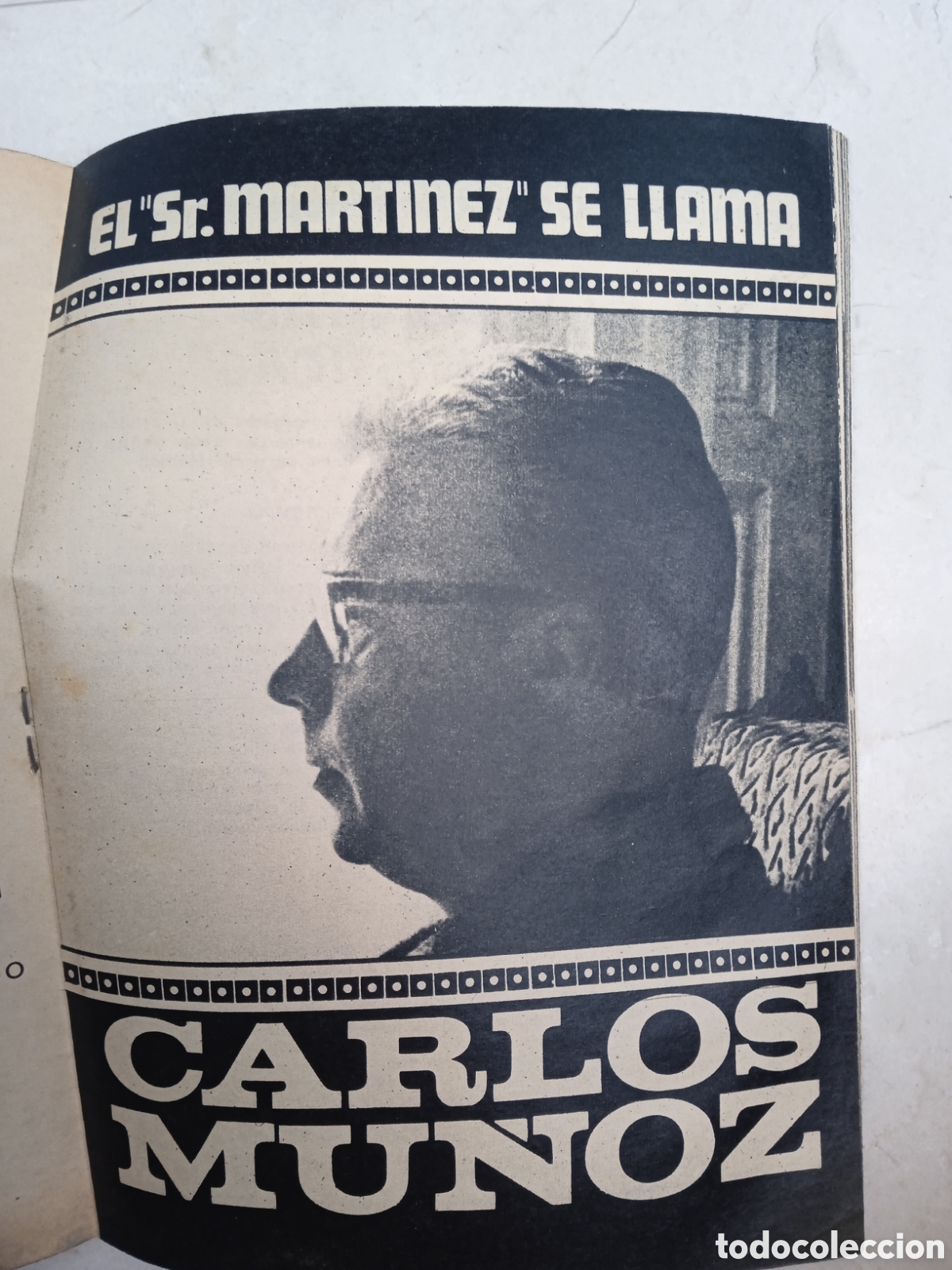 Coleccionismo de revista Teleprograma: TP Teleprograma n&deg; 126 Carlos Mu&ntilde;oz Sr Mart&iacute;nez - Foto 2